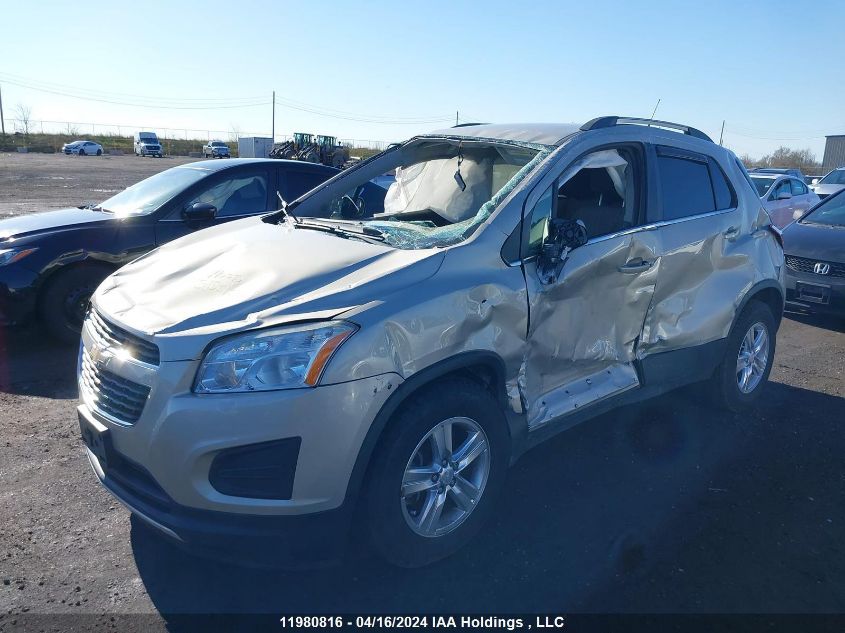 2014 Chevrolet Trax VIN: 3GNCJLEB0EL181060 Lot: 11980816