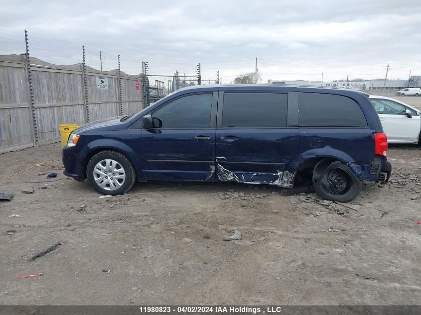 2015 Dodge Grand Caravan Se VIN: 2C4RDGBG5FR507683 Lot: 11980823