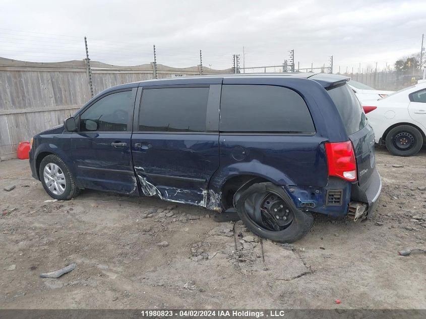 2015 Dodge Grand Caravan Se VIN: 2C4RDGBG5FR507683 Lot: 11980823