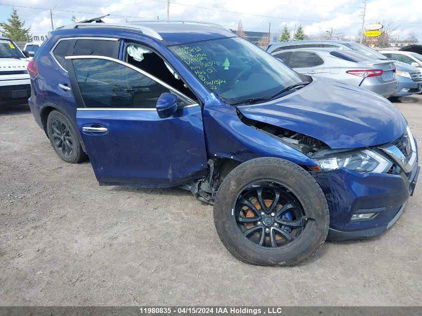 2018 Nissan Rogue Sv/Sl VIN: 5N1AT2MV1JC719329 Lot: 11980835