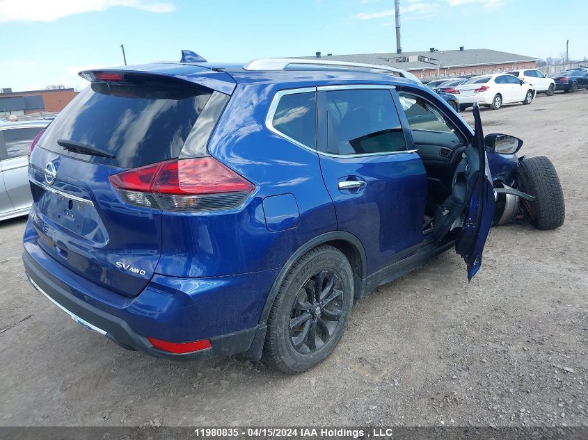 2018 Nissan Rogue Sv/Sl VIN: 5N1AT2MV1JC719329 Lot: 11980835