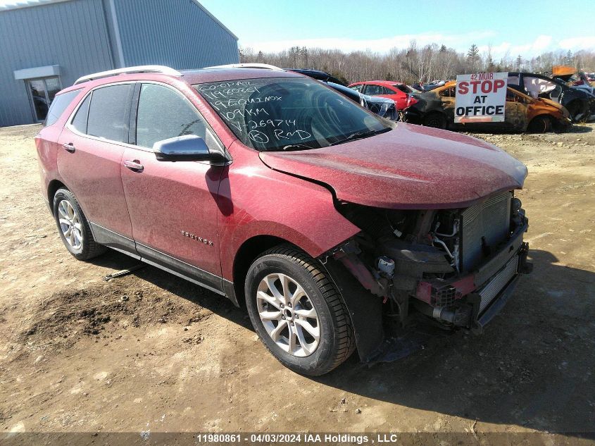 2019 Chevrolet Equinox VIN: 2GNAXYEX3K6269714 Lot: 50892914