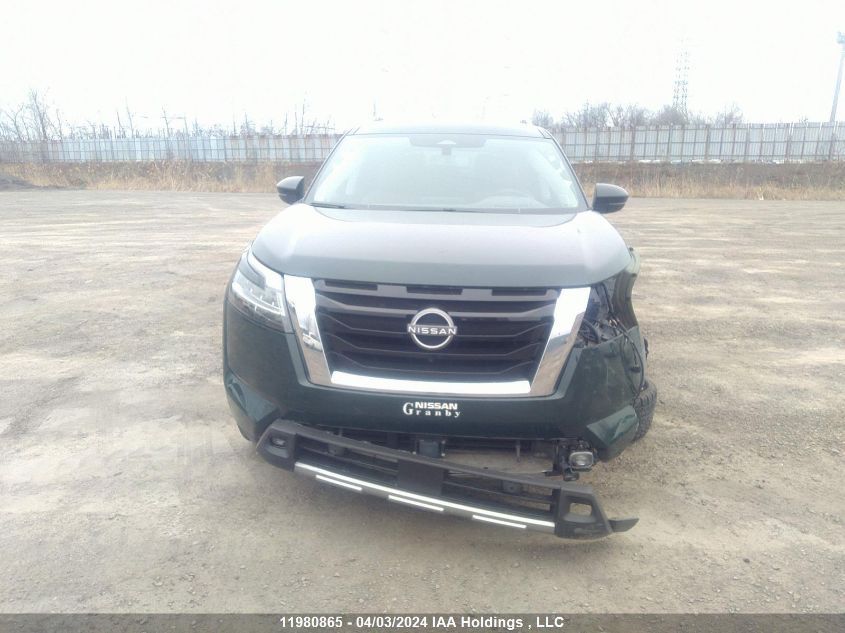 2022 Nissan Pathfinder Platinum VIN: 5N1DR3DF8NC218793 Lot: 11980865