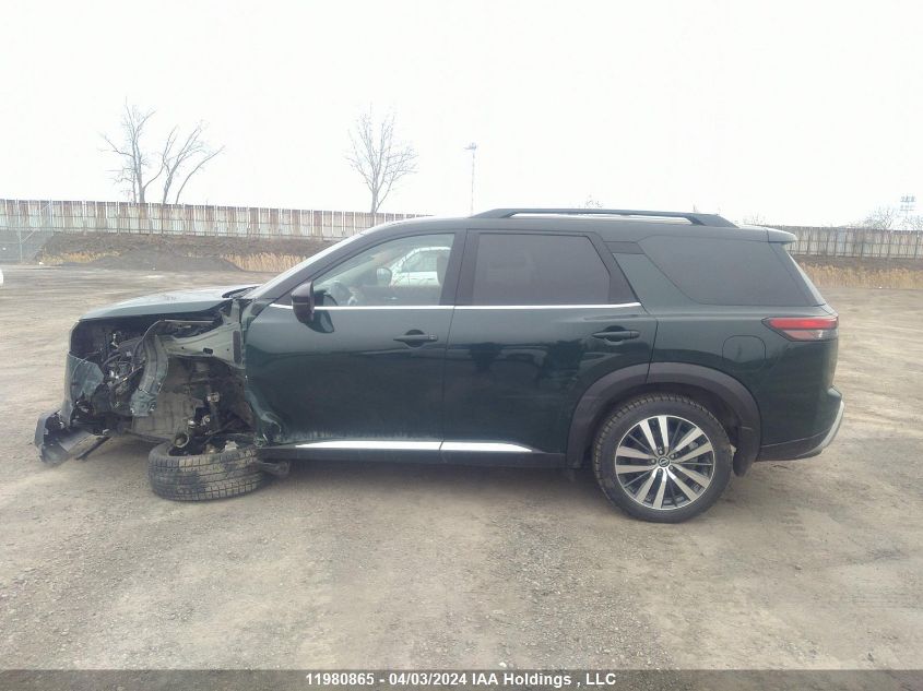 2022 Nissan Pathfinder Platinum VIN: 5N1DR3DF8NC218793 Lot: 11980865