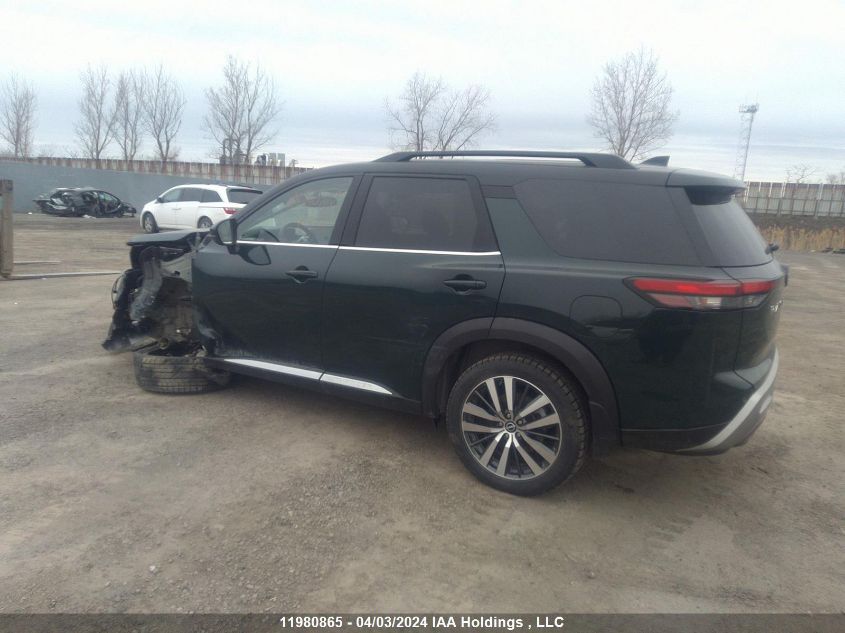 2022 Nissan Pathfinder Platinum VIN: 5N1DR3DF8NC218793 Lot: 11980865