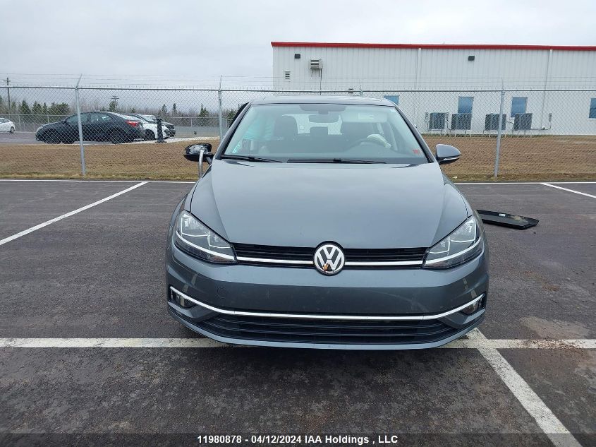 2019 Volkswagen Golf VIN: 3VWG57AU2KM022220 Lot: 11980878