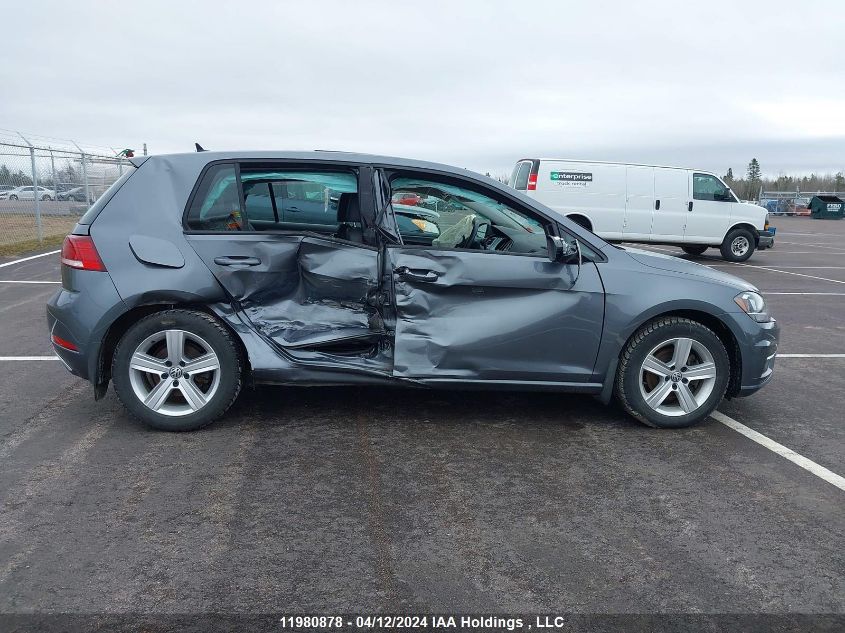 2019 Volkswagen Golf VIN: 3VWG57AU2KM022220 Lot: 11980878