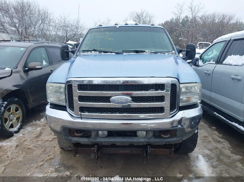 2003 Ford Super Duty F-350 Srw VIN: 1FTSF31F63EA18182 Lot: 11980890