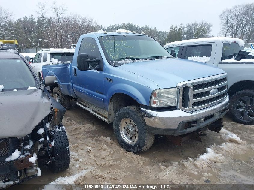 2003 Ford Super Duty F-350 Srw VIN: 1FTSF31F63EA18182 Lot: 11980890