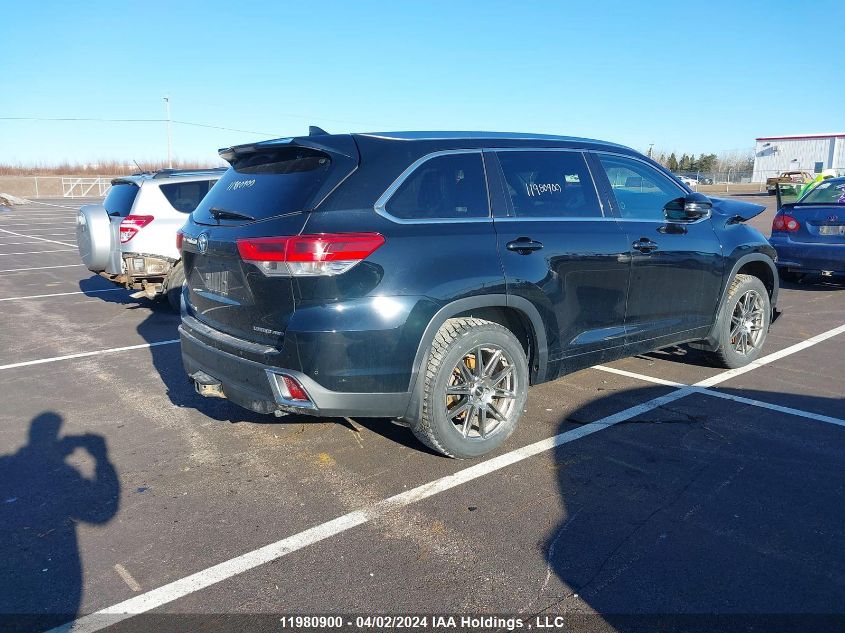 2017 Toyota Highlander Limited/Ltd Platinum VIN: 5TDDZRFH7HS447300 Lot: 11980900