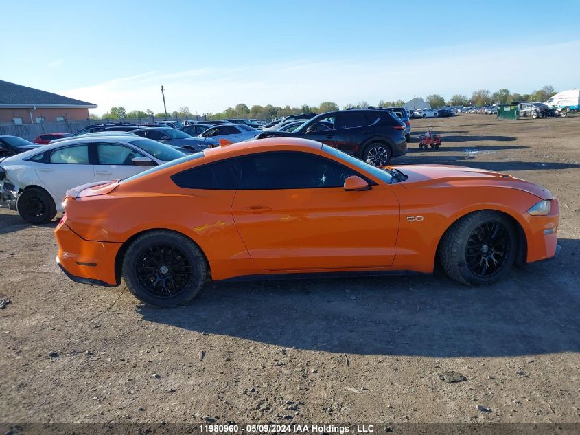 2020 Ford Mustang Gt VIN: 1FA6P8CF9L5184999 Lot: 11980960