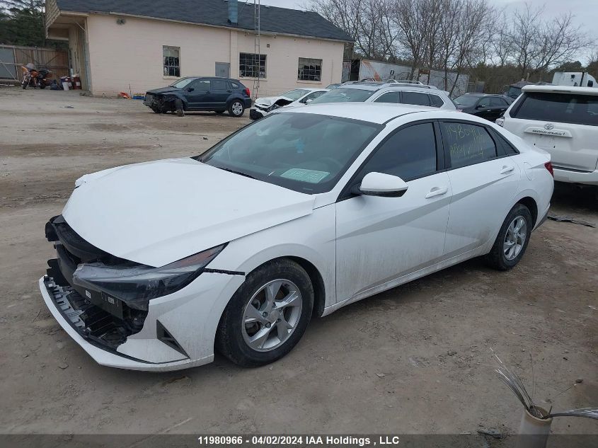 2022 Hyundai Elantra Sel VIN: KMHLM4AG5NU277954 Lot: 11980966