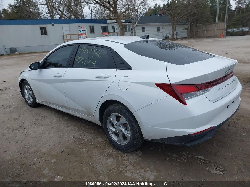 2022 Hyundai Elantra Sel VIN: KMHLM4AG5NU277954 Lot: 11980966