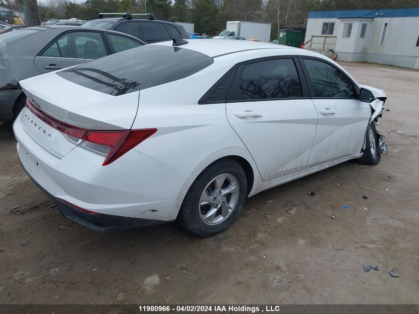 2022 Hyundai Elantra Sel VIN: KMHLM4AG5NU277954 Lot: 11980966