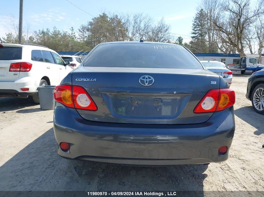 2009 Toyota Corolla S/Le/Xle VIN: 2T1BU40E59C186623 Lot: 11980970