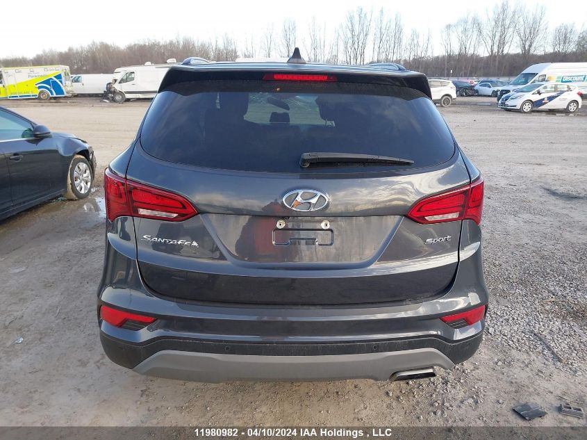 2018 Hyundai Santa Fe Sport VIN: 5XYZU3LB3JG558401 Lot: 39145066