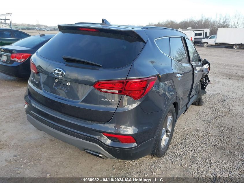 2018 Hyundai Santa Fe Sport VIN: 5XYZU3LB3JG558401 Lot: 39145066