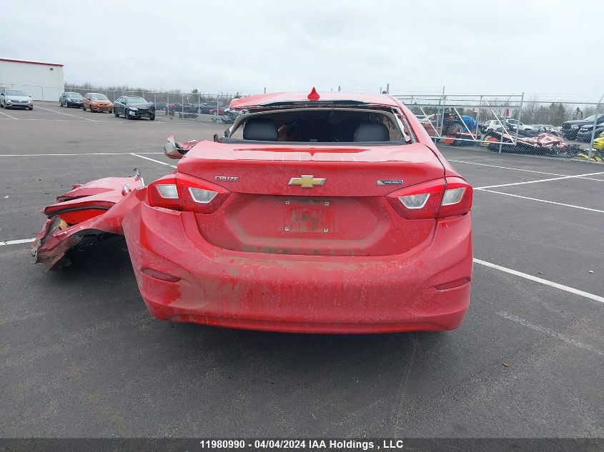 2017 Chevrolet Cruze VIN: 3G1BF5SM4HS547256 Lot: 11980990