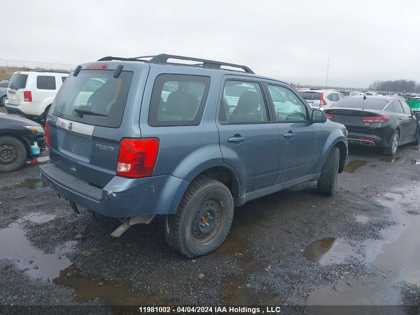 2010 Mazda Tribute VIN: 4F2CY0GG3AKM04554 Lot: 11981002