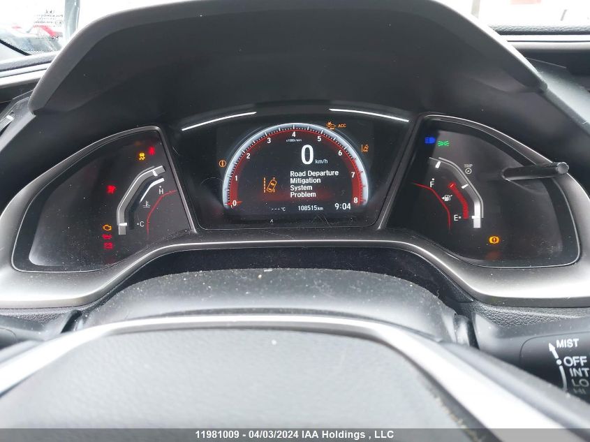 2020 Honda Civic Sport VIN: SHHFK7G4XLU302258 Lot: 11981009