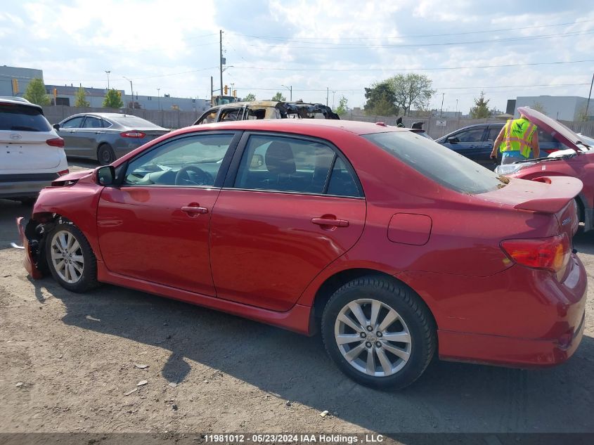 2009 Toyota Corolla VIN: 2T1BU40E19C170984 Lot: 11981012