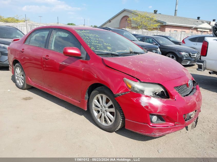 2009 Toyota Corolla VIN: 2T1BU40E19C170984 Lot: 11981012