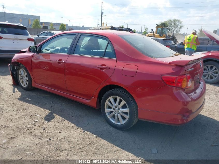 2009 Toyota Corolla VIN: 2T1BU40E19C170984 Lot: 11981012