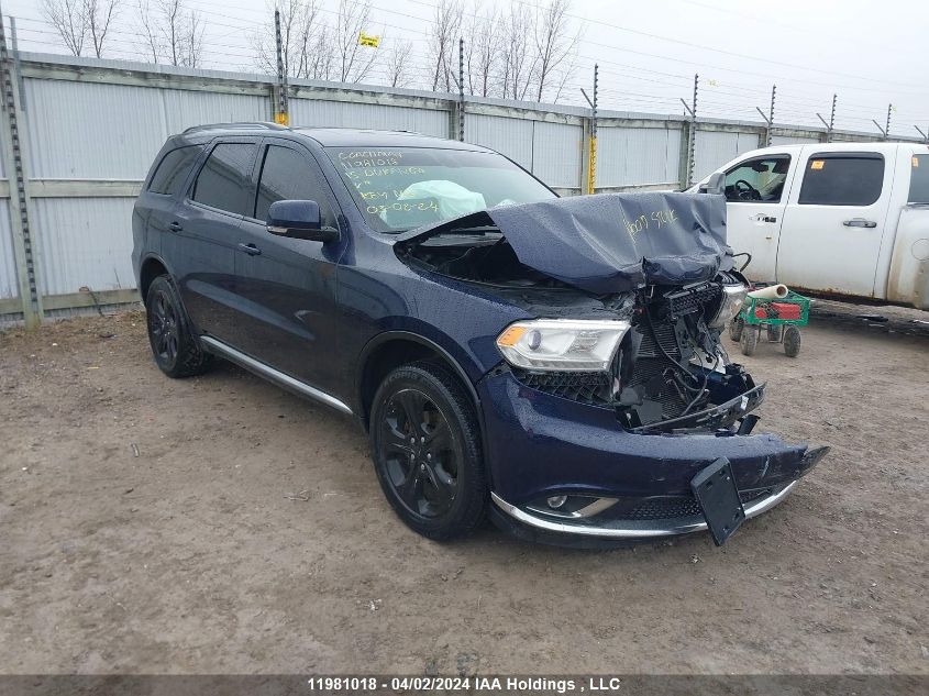 2015 Dodge Durango Limited VIN: 1C4RDJDG7FC223054 Lot: 11981018