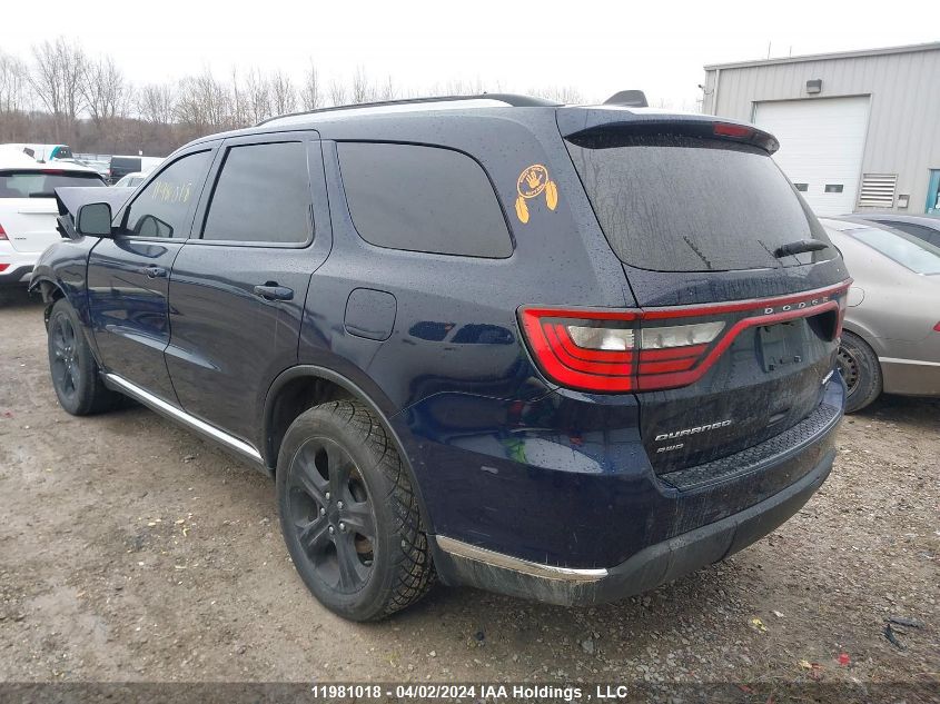 2015 Dodge Durango Limited VIN: 1C4RDJDG7FC223054 Lot: 11981018