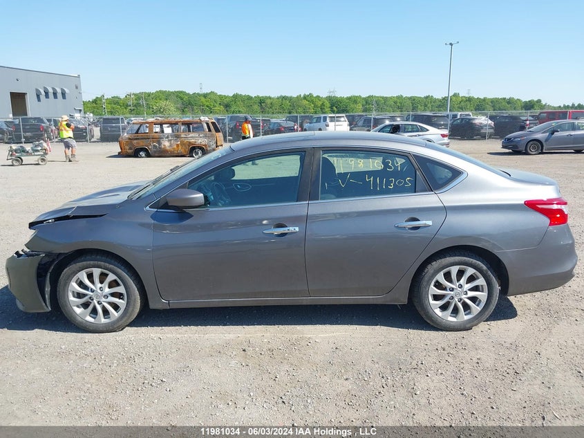 2017 Nissan Sentra VIN: 3N1AB7AP5HY411305 Lot: 11981034