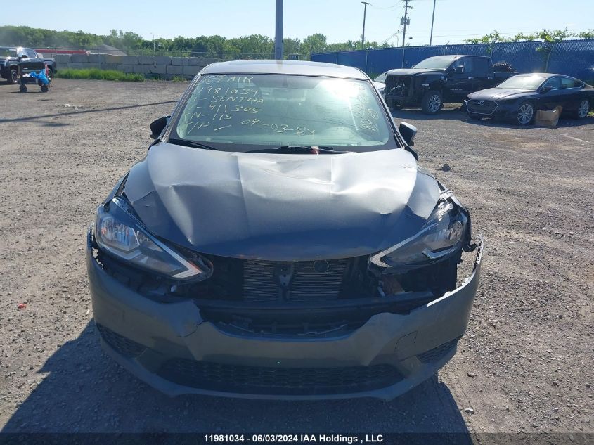 2017 Nissan Sentra VIN: 3N1AB7AP5HY411305 Lot: 11981034