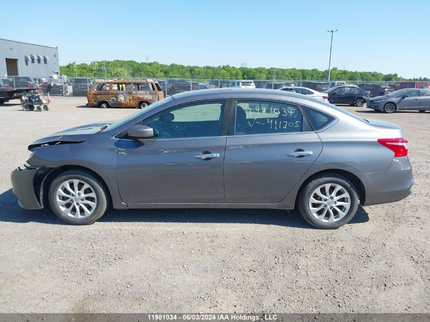 2017 Nissan Sentra VIN: 3N1AB7AP5HY411305 Lot: 11981034