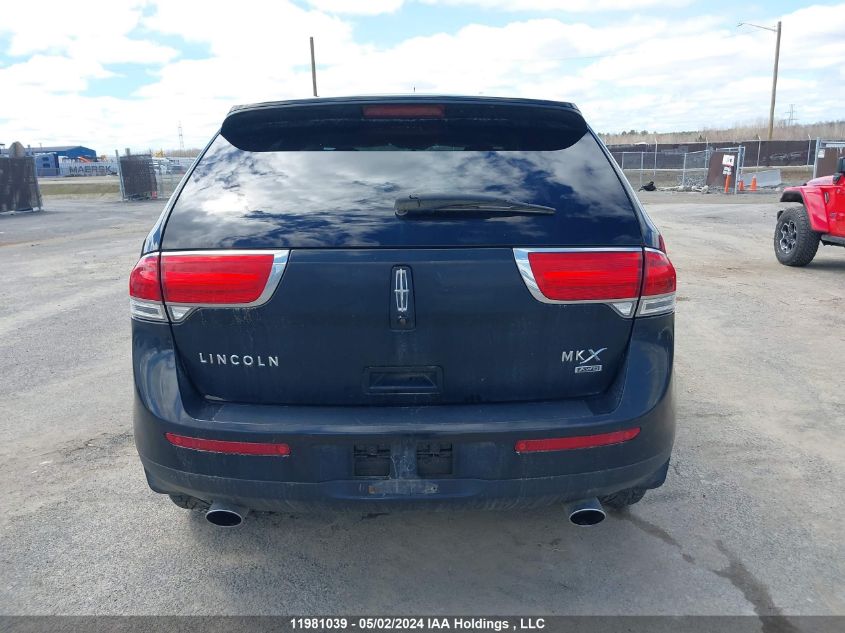 2013 Lincoln Mkx VIN: 2LMDJ8JK0DBL31159 Lot: 11981039