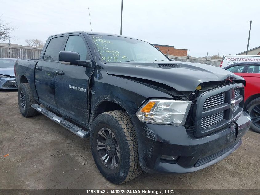 2012 Ram 1500 Sport VIN: 1C6RD7MT2CS180879 Lot: 39189101