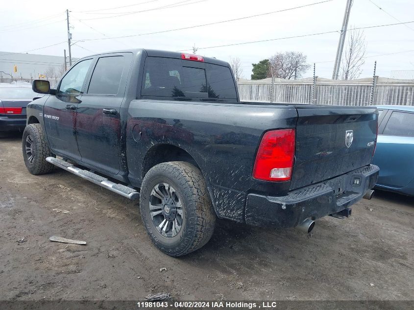 2012 Ram 1500 Sport VIN: 1C6RD7MT2CS180879 Lot: 39189101