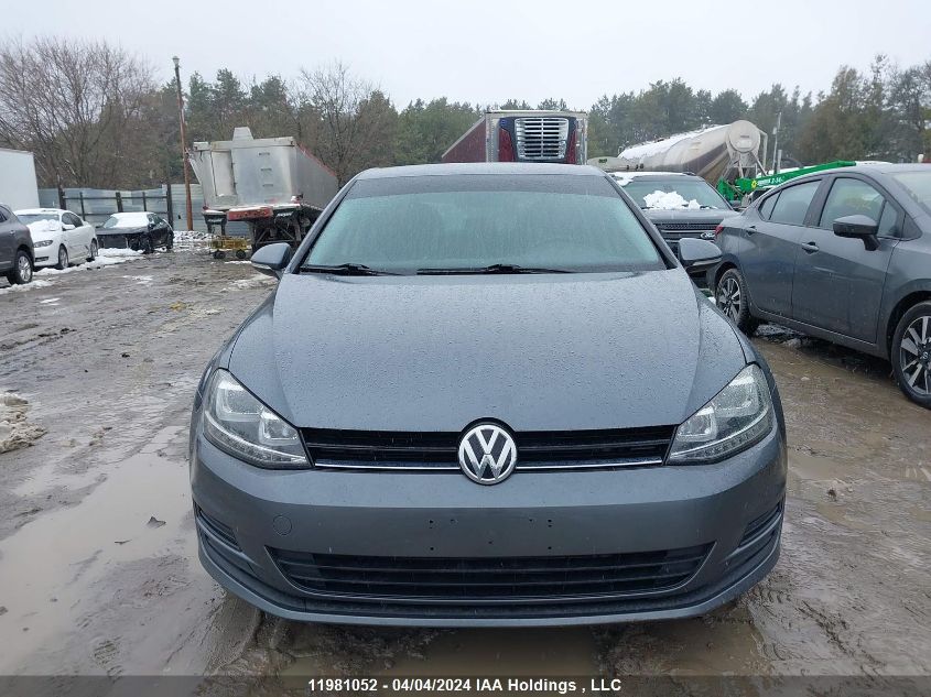 2015 Volkswagen Golf VIN: 3VW217AU1FM033267 Lot: 11981052