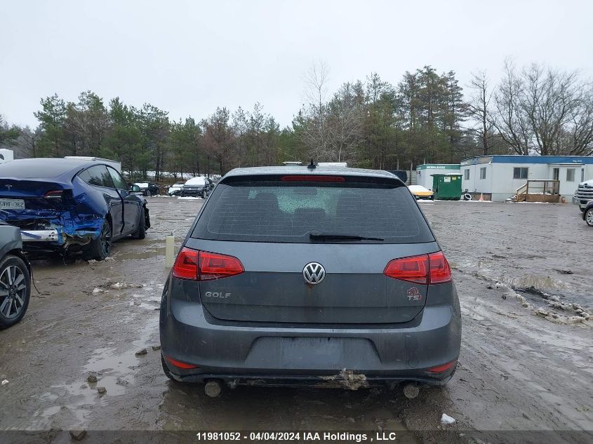 2015 Volkswagen Golf VIN: 3VW217AU1FM033267 Lot: 11981052