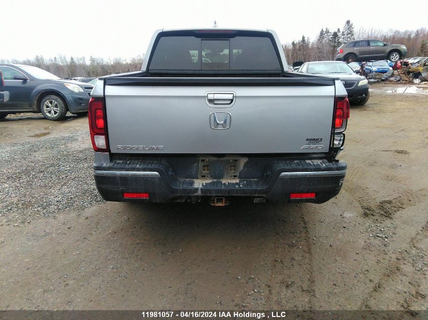 2017 Honda Ridgeline VIN: 5FPYK3F19HB504047 Lot: 11981057