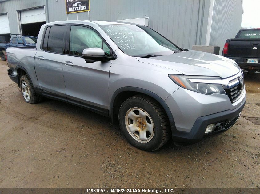 2017 Honda Ridgeline VIN: 5FPYK3F19HB504047 Lot: 11981057