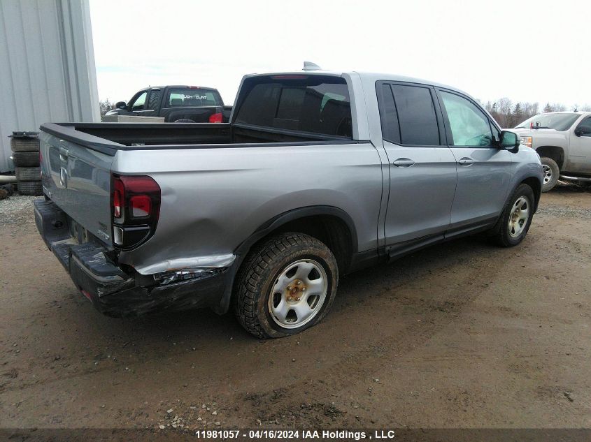 2017 Honda Ridgeline VIN: 5FPYK3F19HB504047 Lot: 11981057