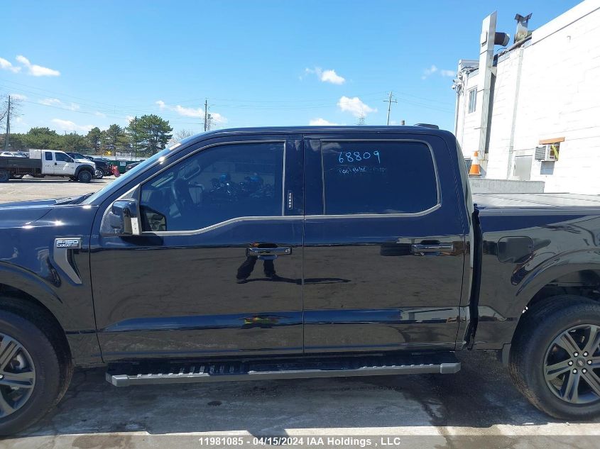 2023 Ford F150 Supercrew VIN: 1FTFW1E88PKD68809 Lot: 11981085