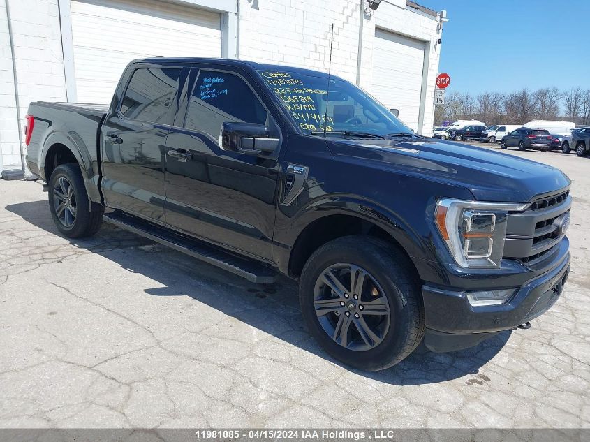 2023 Ford F150 Supercrew VIN: 1FTFW1E88PKD68809 Lot: 11981085