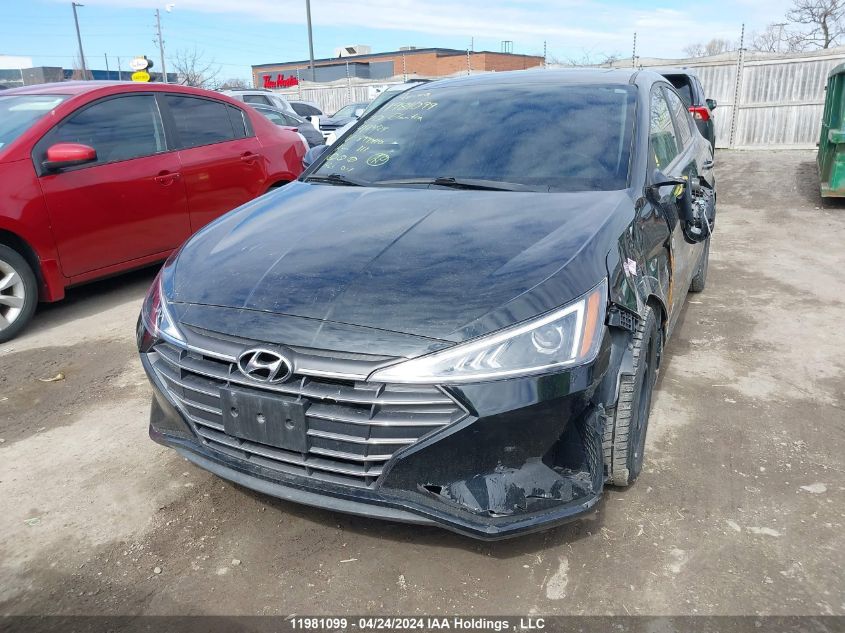 2020 Hyundai Elantra Preferred With Sun And Safety Package Auto Ivt VIN: KMHD84LF4LU899410 Lot: 11981099