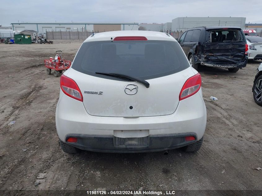 2012 Mazda Mazda2 VIN: JM1DE1KY8C0140541 Lot: 11981126