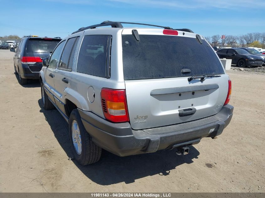 2004 Jeep Grand Cherokee Laredo/Columbia/Freedom VIN: 1J8GW48S64C117153 Lot: 11981143