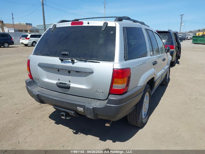 2004 Jeep Grand Cherokee Laredo/Columbia/Freedom VIN: 1J8GW48S64C117153 Lot: 11981143