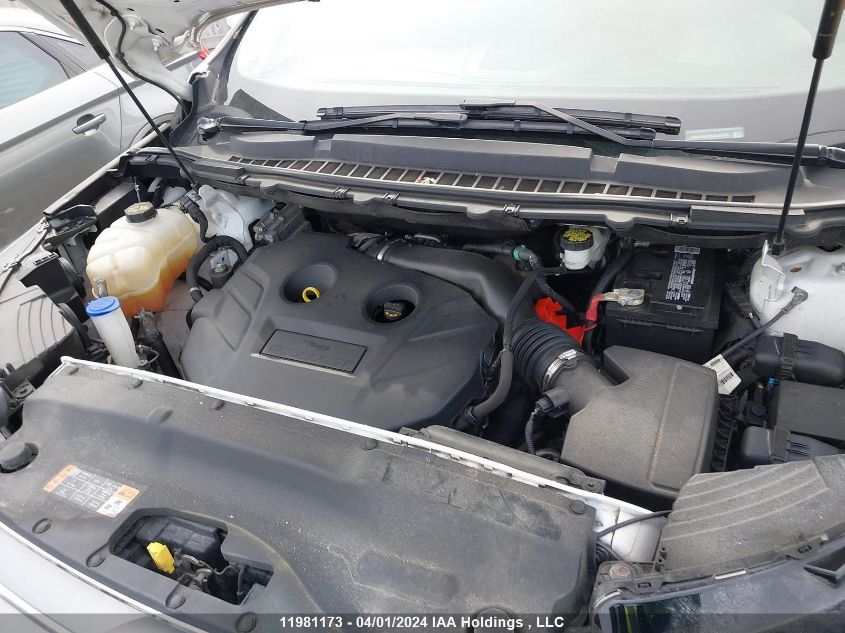 2016 Ford Edge Titanium VIN: 2FMPK4K99GBC43953 Lot: 11981173