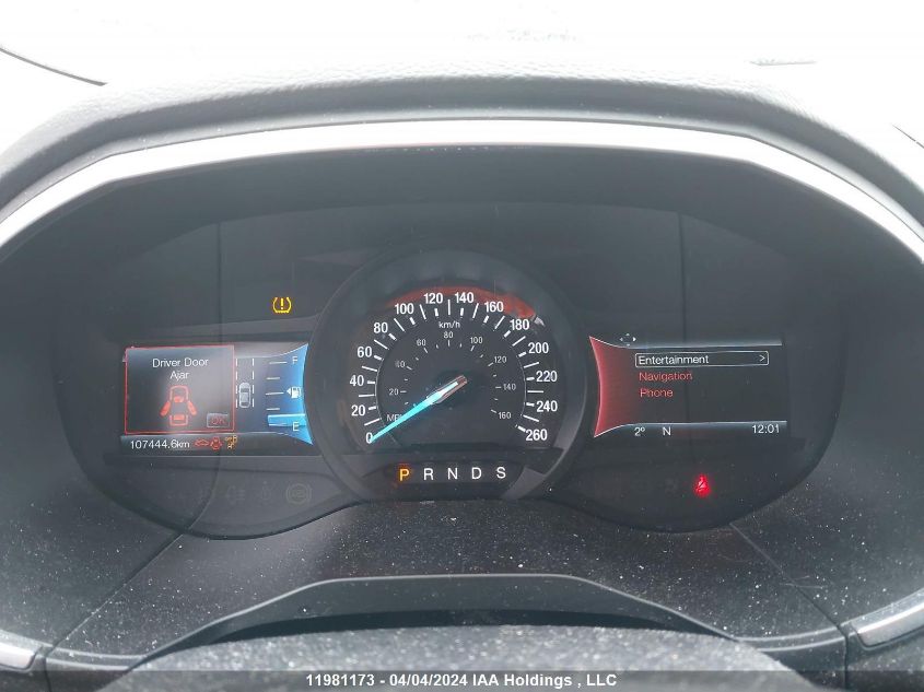 2016 Ford Edge Titanium VIN: 2FMPK4K99GBC43953 Lot: 11981173