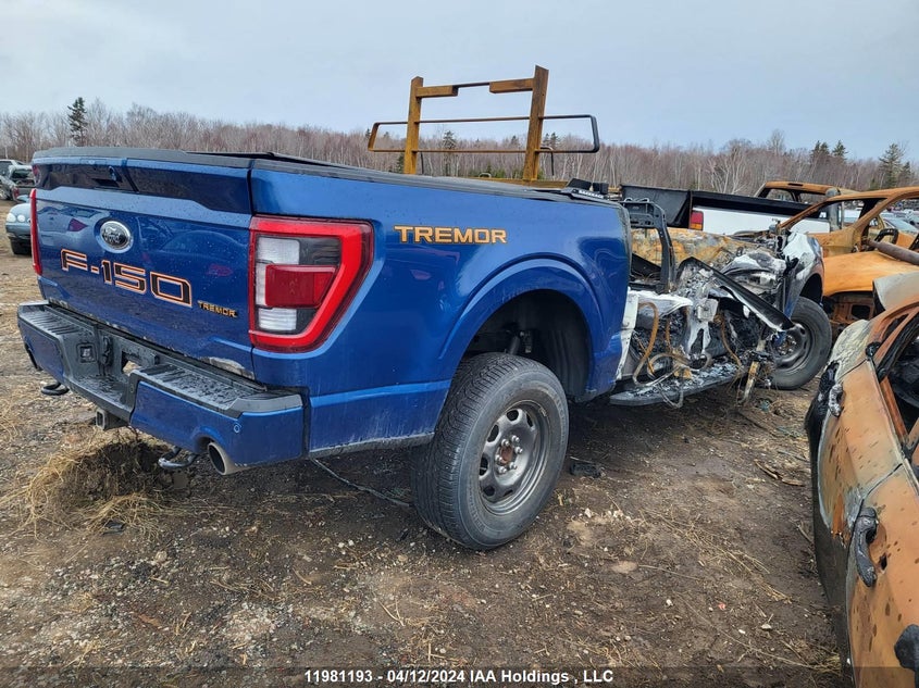 2022 Ford F150 Supercrew VIN: 1FTEW1E86NFC01396 Lot: 11981193