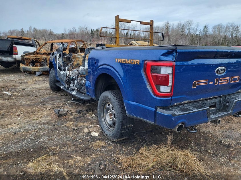 2022 Ford F150 Supercrew VIN: 1FTEW1E86NFC01396 Lot: 11981193